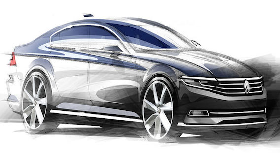 De nieuwe Passat (B8)