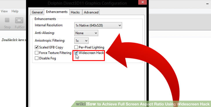 Image titled Achieve Full Screen Aspect Ratio Using Widescreen Hack Step 5