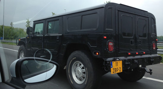 Een Hummer H1 uit 1980, hoe is dat mogelijk?