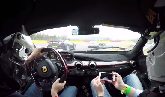 LaFerrari vs 918 Spyder op Le Mans