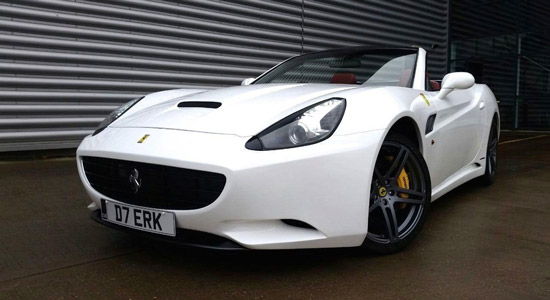 Ferrari California was ooit een Mercedes SL500
