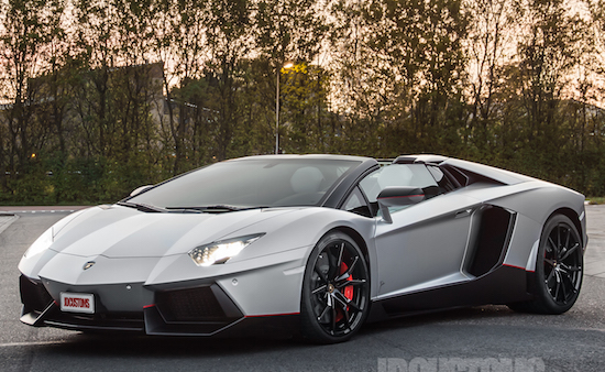 De Aventador Roadster van Afrojack is klaar