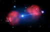 Nasa: s Chandra X-Ray Observatory Fläckar Spektakulära Jet i Avlägsna Galaxen