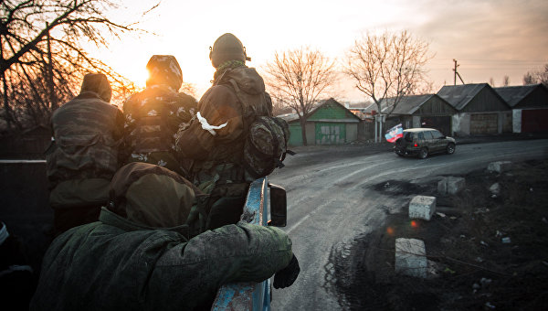 Ополченцы. Архивное фото