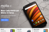 Aus dem Russischen Webseite Motorola Smartphones mit dem Lineal