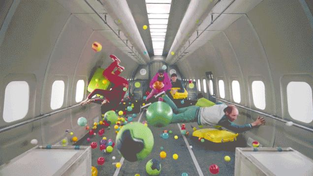 OK Go's Fun New Music Video Was Filmed on a Zero-G Aircraft