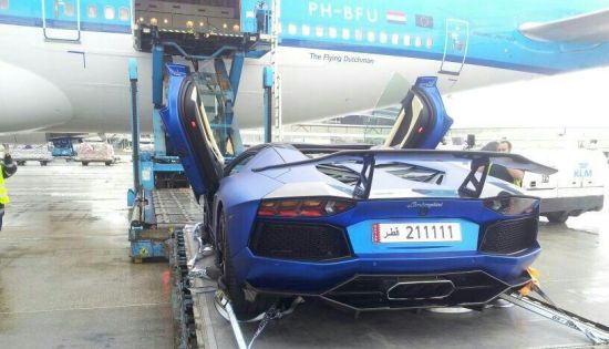 Lamborghini Aventador Roadster DMC @ Schiphol