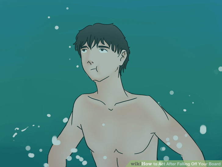 Image titled Act After Falling Off Your Board Step 2