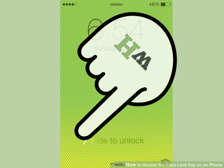 Image titled Access the Caps Lock Key on an iPhone Step 1