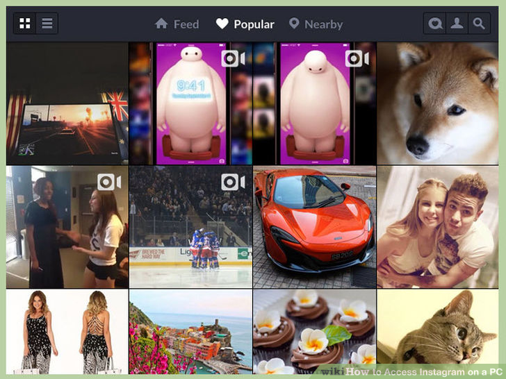Image titled Access Instagram on a PC Step 6