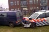 Fleeing M3 demolishes police car in Hilversum, the netherlands [update]