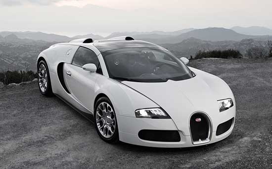 De huidige Bugatti Veyron