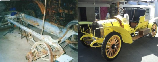 Spyker-restauratie: 12 jaar werk in 1 beeld