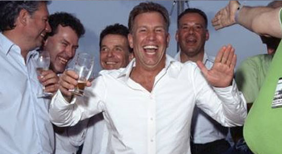 Marcel Boekhoorn viert z'n feestje