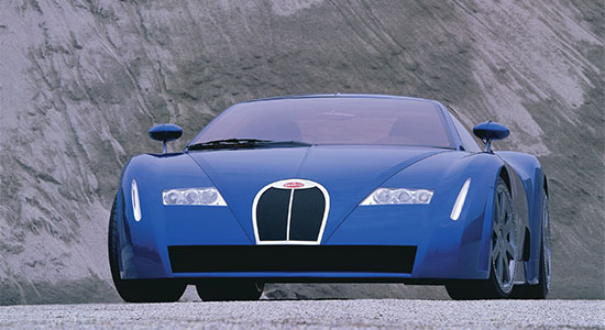 Bugatti Chiron 18/3 Concept uit 1999
