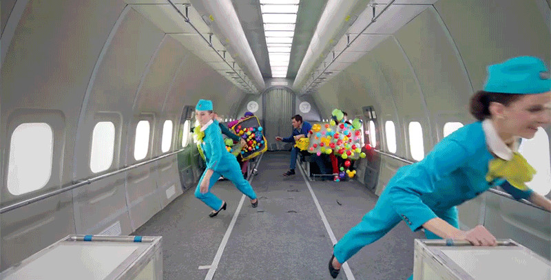 OK Go's Fun New Music Video Was Filmed on a Zero-G Aircraft