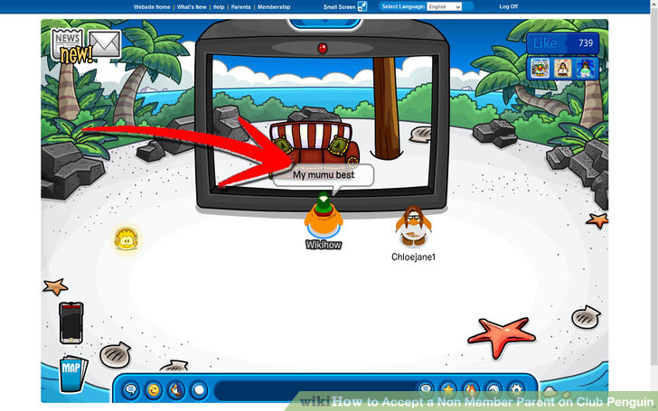 Image titled Accept a Non Member Parent on Club Penguin Step 5