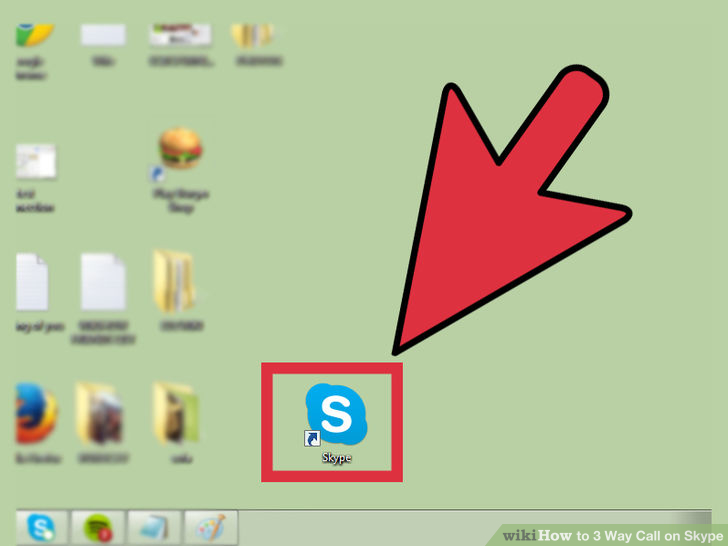 Image titled 3 Way Call on Skype Step 1