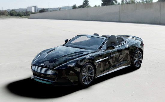 Aston Martin Vanquish Volante by Valentino