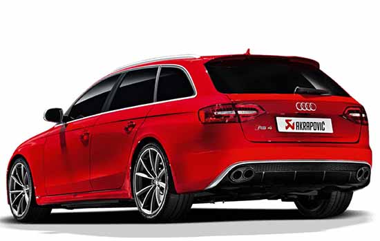 Akrapovic Audi RS4 Avant
