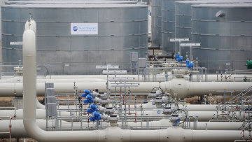 Открытие газопровода Северный поток в Германии