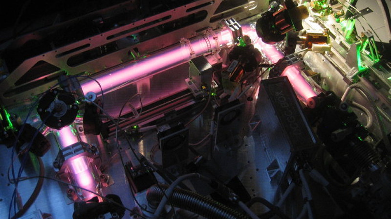 The Tron-Like Machine Visualizes Atoms on the International Space Station