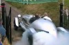Video: classic with 1400 hp engine do burnout