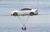 Video: Jaguar shows the new XF a balancing act in London