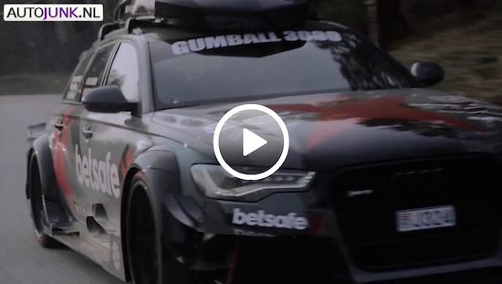 Promovideo van Olssons RS6 als Uber-taxi