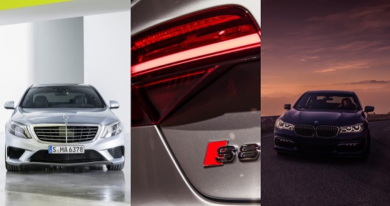Kies maar: B7 xDrive, S8 Plus of S63 AMG