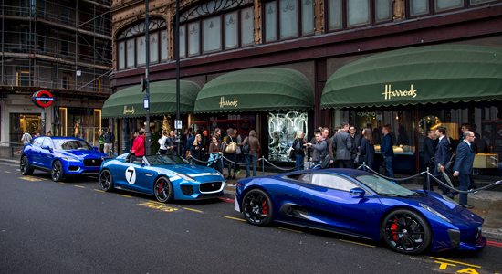 Jaguar C-X17, Project 7 en C-X75 concepts