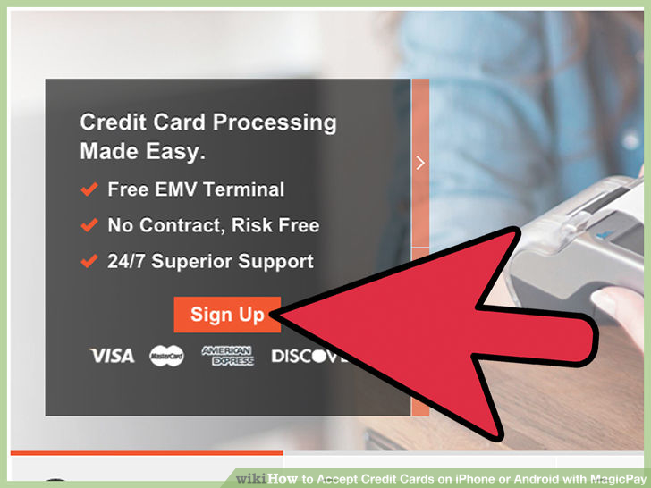 Image titled Accept Credit Cards on iPhone or Android with MagicPay Step 2