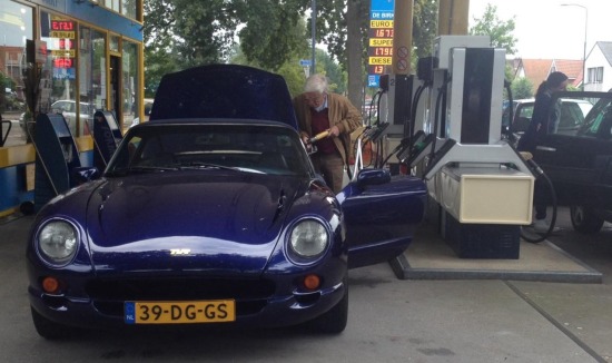 Even de TVR volgooien