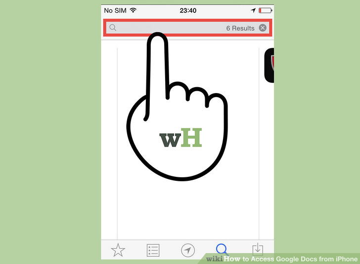 Image titled Access Google Docs from iPhone Step 2