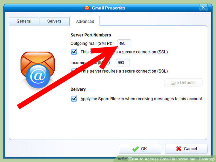 Image titled Access Gmail in Incredimail Desktop Step 11