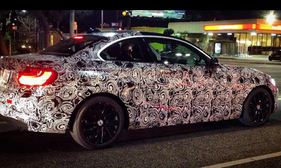 BMW M2 spyshot