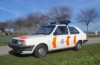 A Volvo 340 in police attire for only 1500 eur