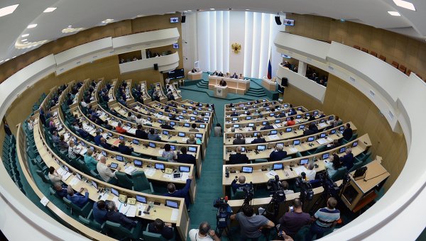 Заседание Совета Федерации РФ. Архивное фото