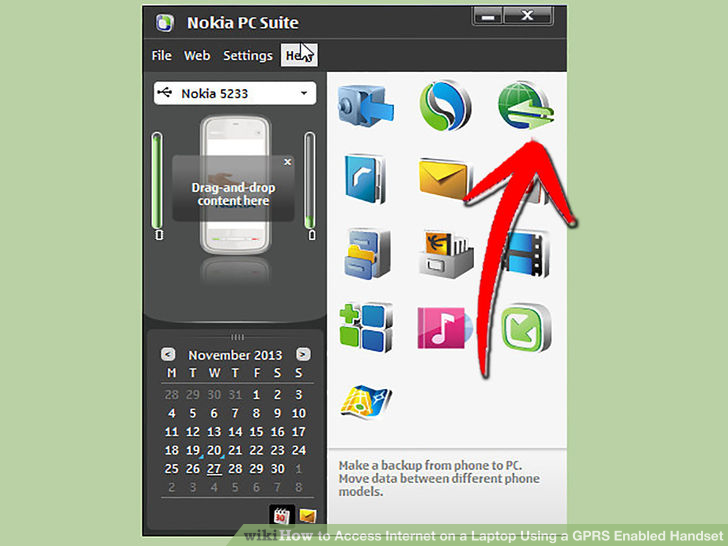 Image titled Access Internet on a Laptop Using a GPRS Enabled Handset Step 4