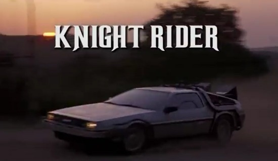 Vandaag is KITT een DeLorean