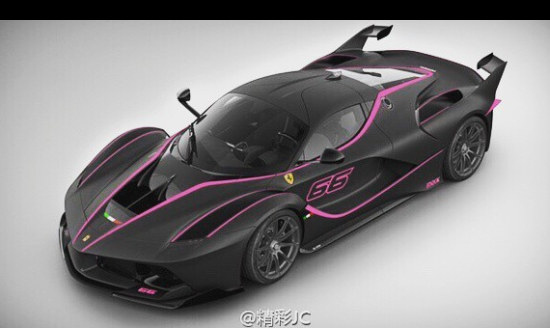 Ferrari FXX K impressie