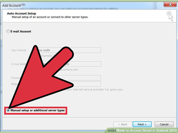 Image titled Access Gmail in Outlook 2010 Step 10