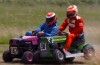 Video: Kimi Räikkönen wins grasmaaierrace