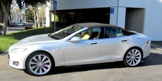 Tesla Model S Cabrio