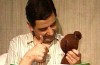 Mr. Bean crashes during race at Goodwood Revival