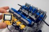 Video: man builds working V10 from Lego