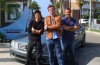 This trio drove from coast to coast with 160 km/h. On average
