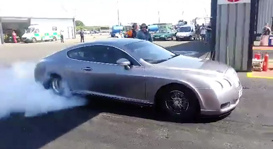 Bentley Continental GT dragracer