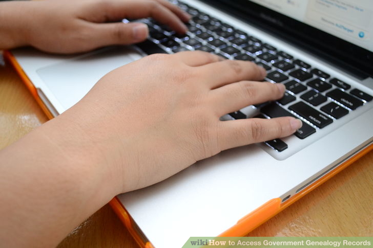 Image titled Access Government Genealogy Records Step 1