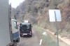 Truck with failing brakes [video]